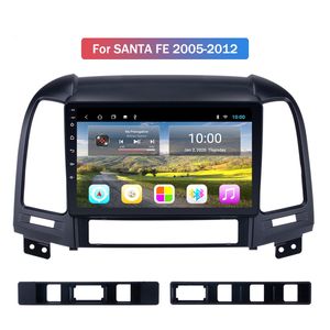 Hyundai Santa Fe 2005 2006 2007-2012 블루투스 WiFi와 헤드 단위 스테레오를위한 안드로이드 쿼드 코어 자동차 라디오 비디오