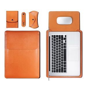 Wholesale tablet computer bags for sale - Group buy Tablet PC PU Leather Bag Cases For Macbook Air Pro Inch Cover A1466 Liner Sleeve A2179