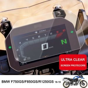 1PC Cluster Scratch Protection Film Screen Protector UV Proof för F750GS F850GS R1250GS Termoplastiska polyuretaner TPU210V