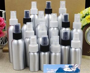 Bottiglia di profumo vuota in alluminio Bottiglie di atomizzatore spray in metallo a nebbia fine Contenitore cosmetico per viaggi all'aperto Portare molte dimensioni 2 8ym6 E19