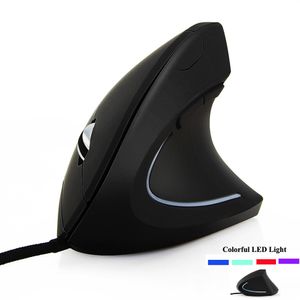 USB Akumulator Wireless Mouse 2.4 GHz Vertical Gaming Mouse 800 1600 2400 DPI Ergonomiczne myszy komputerowe do pc laptopa biura