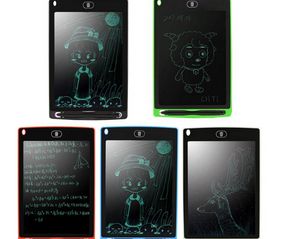 8,5 polegadas LCD escrita tablet desenho quadro-negro caligrafia pads presente para crianças sem papel sem texto tablets memorando com caneta atualizada