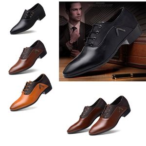 Italienische formelle Herrenschuhe, Leder, Hochzeitskleid, Herren-Oxford-Schuh für Herren, Büro, Scarpe Uomo Eleganti Laarzen Damen