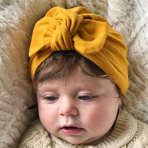 Balleenshiny baby tillbehör hår huvudbonader baby turban hatt barn nyfödda beanie barn flicka huvudwrap tjej tiara