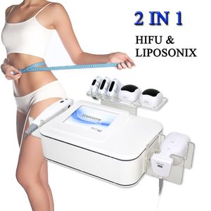 Liposonic Body Shape Slimming Machines Skin Föryngringmaskin HIFU Face Lyft Utrustning