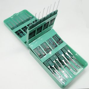 Слесарь поставляет корейский klom 32 -контактный замок, инструменты для хардберов House House House Klom 32pin Lockpick Set