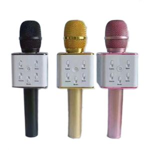 В7 Bluetooth микрофон Портативный беспроводной KTV Karaoke Player Громкоговоритель с микрофоном Динамик для Samsung Пограничный DHL