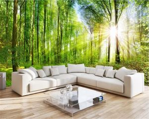 3d Landscape Wallpaper Giant Full Scene Fantasy Forest HD Natural Scenery TV Background Wall Decoration Mural Wallpaper