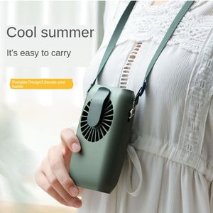 Small Quiet Neck Fan Handheld USB Rechargeable Air Cooler for Outdoor Travel