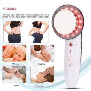 6in1 Portable Ultrasonic Cavitation Full Body Massager Loss Lipo Anti-Cellulite Infrade EMS Slimming Machine Skin Care