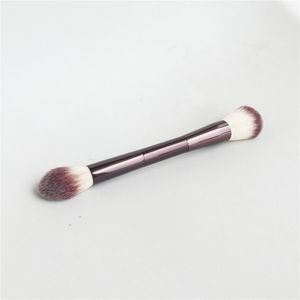 Hourglass Ambient Lighting Edit Brush - Dubbel -sluten Powder Bronzer Blush Highlighter Makeup Brush