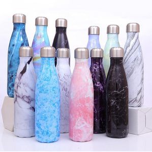 Wholesale stainless steel drinking cups for sale - Group buy Cola Bottle Double Wall Vacuum T Stainless Steel Insulated Tumbler Biking Hiking Portable Insulated Drinking Bottle Adult Cup LSK323