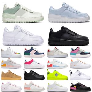 force 1 Schuhe Männer Frauen Pale Außen Elfenbein kaum Volt Oracle Aqua Spruce Aura mens dunk Trainer Turnschuhe