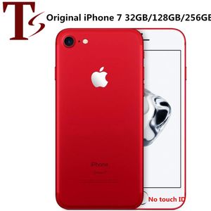 改装されたオリジナルのApple iPhone 7 4.7インチ指紋iOS 10クワッドコア2GB RAM 32/128 / 256GB ROM 12MPロック解除4G LTE