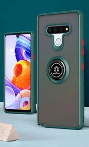 Telefonfodral för Xiaomi 10 A3 Redmi 9C 9A Note 9 10 Rotation Ring Kickstand Mount Protection Cover