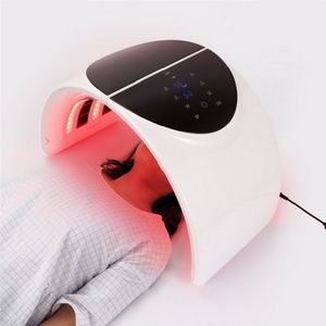 Maschera per il viso pieghevole a 7 colori PDT Maschera per il viso Macchina per fototerapia Terapia a LED Ringiovanimento della pelle leggera Maschera antirughe per la cura della pelle