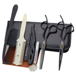 6" Bearing Screw Razor Professional Barber Hair Scissors 440C Hairdressing Scissors Cut Hair Shears Japanese Hair Clipper Manual