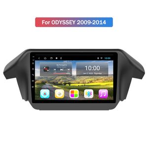 안드로이드 10 터치 스크린 자동차 비디오 DVD 플레이어 용 Honda Odyssey 2009-2014 GPS Bluetooth WiFi 라디오