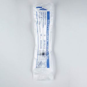Plastförpackningsflaskor spruta vätska Mätspruta med mätning av husdjur, olja eller limapplikator (20 ml)