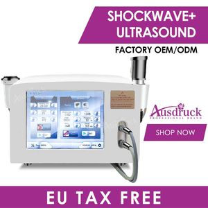 Eu tax free Factory Extracorporeal Eswt Shockwave Shock wave Transmitters 12pcs work head pneumatic therapeutic ultrasound for physiotherapy