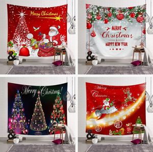 A mais recente tapeçaria de tamanho 230x180cm, 10.000 estilos para escolher grandes suspensas de parede de Natal e americana, personalização de suporte