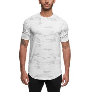 Nowy Bieganie T Shirt Men 2020 Summer Trening Koszula Gym Mężczyźni Kamuflaż Koszulka Fitnss Sport Tshirt Mężczyzna Rashgard Sportswear Tees