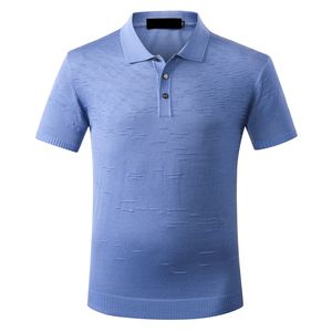 Bilionário polo camisa de seda masculina 2020 nova chegada comércio moda geometria livremente botões colar roupa grande tamanho m-5xl frete grátis