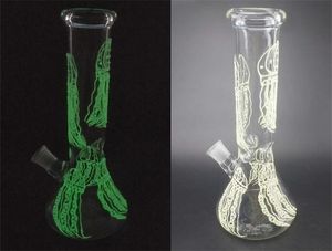 10.2inch Night Break Glass Water Bongs Cokah 18 мм Соединение Pyrex Oil DAB BEG