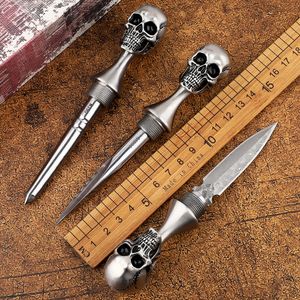 High quality BENCHMADE BM skull manual tool M390 blade EDC <strong>survival</strong> tool fixed blade tea knife Christmas men's gift