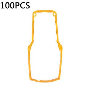 100 pcs Borracha Gaske para Símbolo MC3000 MC3070 MC3090 MC3190 PDA Scanner Peças de reposição, Cor Amarelo