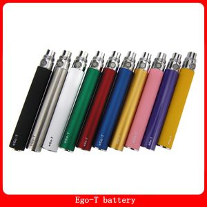 EGo eGO-T Battery 650mah 900mah 1100mah Polymer Lithium Batteries 510 Thread For Electronic Cigarette CE4 CE5 H2 MT3 CE3
