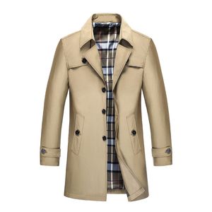 Mäns Trench Coats Mens Coat Male Blazer Designs Slim Fit Business Casual Suit Jacka Vår Höst Jackor Windbreaker Plus Storlek 9XL