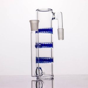 Smoking Accessories Ash Catcher for Glass Bongs 14 mm 18mm Male Female three layers honeycombs ashcatcher bubbler