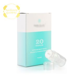 Portable 24K Derma Hygiene Derm a Rollering 20 Needles Hyda Beauty Micro-needle Roller Skin Rejuvenation Face Care Skining Elasticity Efficient Microneedle