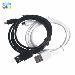 0.25m czarno-biały kabel do formowania wtryskowego MICRO / 3.1 Typ C Kabel do synchronizacji danych USB do telefonu z systemem Android