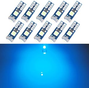 Auto 74 Ice Blue Led Lampadina Dash Light 3SMD T5 2721 37 286 Wedge Quadro strumenti Gauge Light Cluster Indicatore Lampadina interna Sostituzione 12V