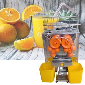 2000e Högkvalitativ Hot Selling Commercial 220V Orange Juicer Automatisk Lemon Pomelo Grapefrukt Juice Squeezing Machine Orange Juice Maker
