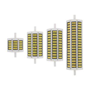 10W 20W 25W 30W R7S LED milho bulbo 78 milímetros 118 milímetros 135 milímetros 189 milímetros AC 110V 220V SMD 5730 lâmpada Substituir Luz de halogéneo holofote iluminação