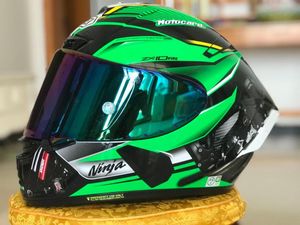 Special 2020 New ZX Full Face Helmet ZX10 RR Kawa Motorcycle Casque Helmet263B