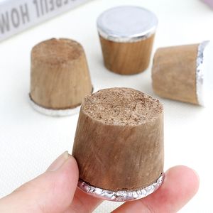 Wood Thermos stopper sealed Safe Cork Plug Lid Cap Bottle Cork Plug for home vacum flask Replace Kettle Accessories