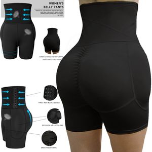 S-6XL Artı Boyut Kadın Bel Eğitmeni Pat Popter Yüksek Karın Kontrol Külotu Vücut Şeytan Shapewear Seksi İç Çamaşırı MX200711