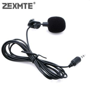 Uniwersalny Przenośny Mini Mikrofon Zestaw Słuchawkowy Klip Lapel na 3.5mm Lavalier Microphone SFOR Mowa Studio Lound Głośnik