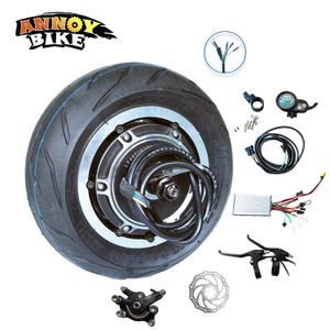 10 pollici 48 V 1500 W Motore del Mozzo Brushless Gearless Bicicletta Elettrica Motore Bicicleta Electrica Scooter Kit Ruota