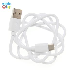 1M Black White Round Direct Beer Round White Black Micro/Type C USB Data Sync Charging Cable For Android device