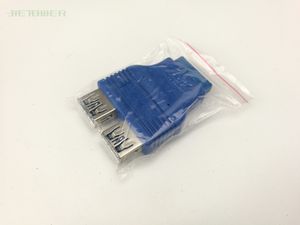 100 pz all'ingrosso 2 porte USB 3.0 a femmina a 20 pin scheda madre cavo da 20 pin a convertitore adattatore USB 3.0
