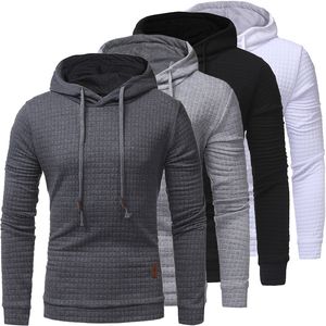 2021 Jesień Męskie Bluzy Slim Kapturem Bluzy Męskie Płaszcze Męskie Dorywczo Outdoor SportWear Streetwear Moda Dres