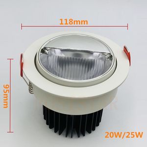 12W / 15W / 20W / 25W LED wnękowy pułapowy Lampa światła do oświetlenia domowego