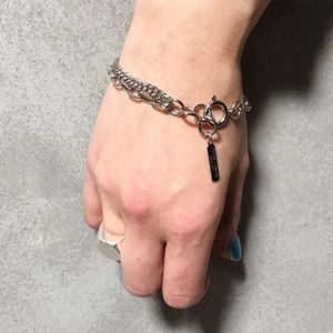Uttalande 2019 Sommar Ny Justine Clenquet Armband Europeiskt och Amerikanska Stitching Trendiga Kvinna Armband Smycken För Kvinnor Män