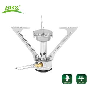 BRS-1 Outdoor Mini Camping Stove One-piece 1.94 KW Strong Power Portable Butane Gas Burners Copper Magnalium Alloy 87g