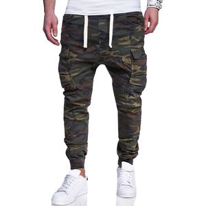 Kamuflaż Wojskowy Jogger Spodnie męskie Zimowe Kamuflaż Joggers Spodnie Harema Mężczyźni Bawełniane Wygodne Camo Tactical Spodnie CX200729